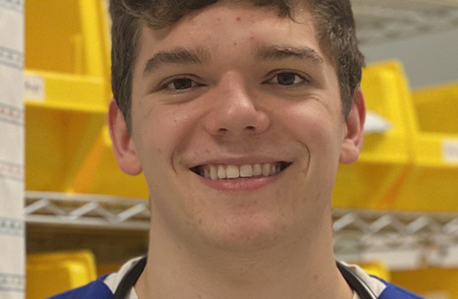 Featured student David Waszak
